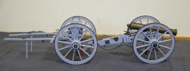 Napoleonic Field Gun and Limber