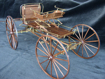 Horse-Drawn Buckboard Wagon Plans