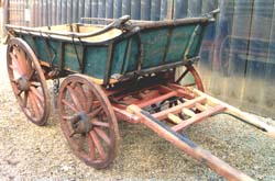 Cornish Waggon, now housed at at The Museum of English Rural Life, Reading.